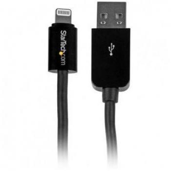 Apple MFi Certified 10-Foot Black Lightning to USB Charging Cable for iPhone/iPad/iPod