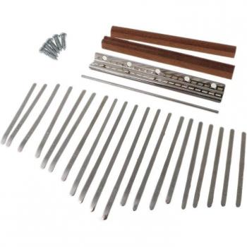 Calabacín Musical Puente Silla con 20 Llaves y Kit DIY Kalimba E56D