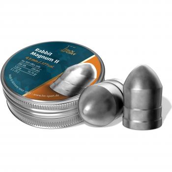 H&N Rabbit Magnum II .177 Cal, 15.74 Grains, Cylindrical with Round Nose, Solid, 200ct