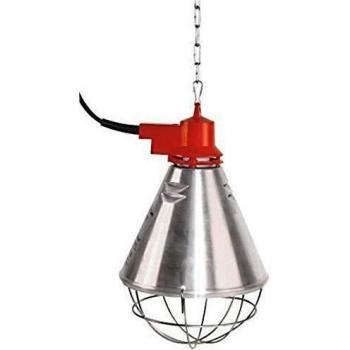 Kerbl Alu Heizlampe mit 3-fach Sparfunktion und 2,5 Meter Kabel