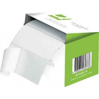 Self Adhesive Address Label Roll 102x49mm White Permanent Roll 180 Labels Ref 0073024 - KF71458