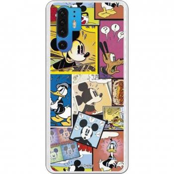 Custodia Trasparente Disney Mickey Comic per Huawei P30 Pro