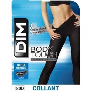 Dim Chaussant Body Touch Ultra 80 Deniers Medias Opacas, Negro, 36/38