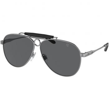 Ralph Lauren RL7078 THE COUNTRYMAN Asian Fit 9002B1 Men's Sunglasses Gunmetal 61mm