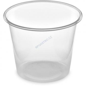 Dresinková miska průhledná 125 ml (PP) [50 ks]
