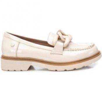 Zapato Xti para mujer 141174 en color nude sin cierre