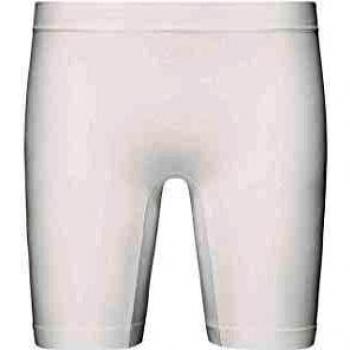 Jockey Skimmies Nahtlose Radlerhose für Damen – Langbein, Anti-Reibung, Mikrofaser, hoher Bund – Weiß