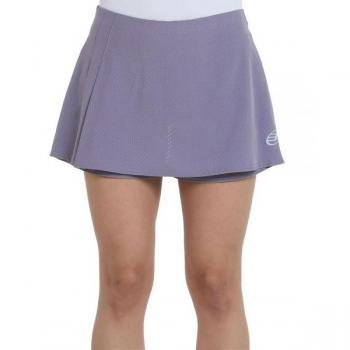 ROPA DE PADEL MUJER Falda Bullpadel Oleiros Malva Mujer