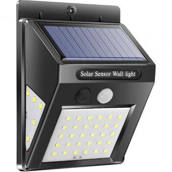 3 LED Solar Gartenlampe aus Edelstahl - Energieeffizient, Wasserdicht, 1-4 Stück