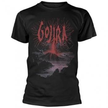 Gojira Lightning Strike – Schwarzes T-Shirt XL aus 100 % Bio‑Baumwolle