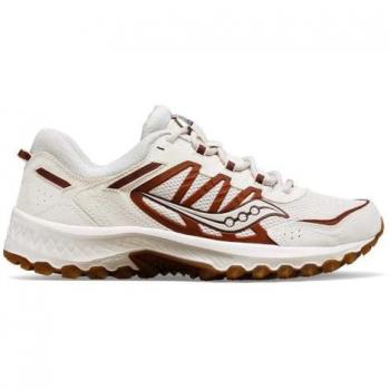 Saucony Grid Peak Gris Sable Rouge Foncé – Taille 42,5
