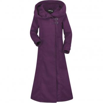 Cinderella Manteau Gothique violet – Gamme S à XXL – Femme – EMP