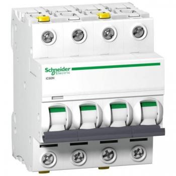 Acti9 Miniature Circuit Breaker 4-Pole 16A C-curve 6kA