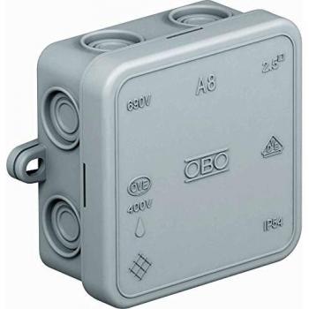 Cassetta di derivazione OBO Bettermann 2000024 36 x 75 x 75 mm Grigio IP55