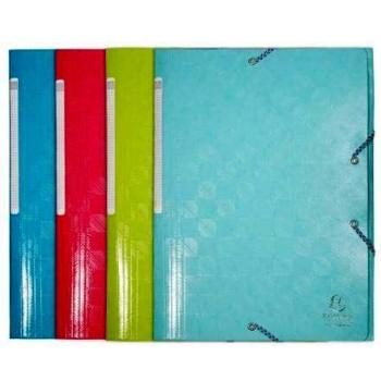 Carpeta Fruta del bosque A4 con gomas y 3 solapas