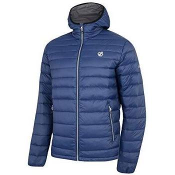 Dare 2b Intuitive Premium Herren Daunenjacke gefüllt wasserabweisend leicht verstaubar Puffa Kapuzenjacke Steppjacken S Blau