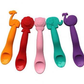 Cucharilla suave de gel para bebé