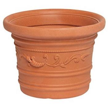 Vaso in plastica con bordo decorativo 35 cm x 26 cm – Prestige