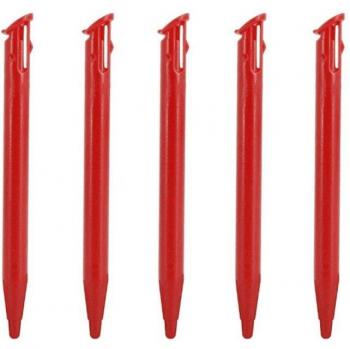 5-Pack Plastic Touch Screen Stylus Pens for 2DS LL/XL Game Consoles
