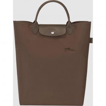 Le Pliage Mid-Size Canvas Tote by Longchamp – Neutral Color