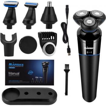 5-in-1 Waterproof Electric Shaver for Men