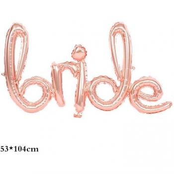 Rose Gold Braut Folienballon 32 Zoll