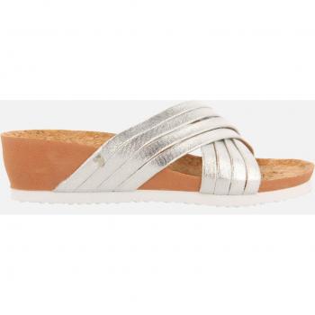 Chanclas Bio Gioseppo con Cuña y Tiras Metalizadas