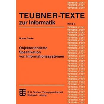 Objektorientierte Spezifikation von Informationssystemen