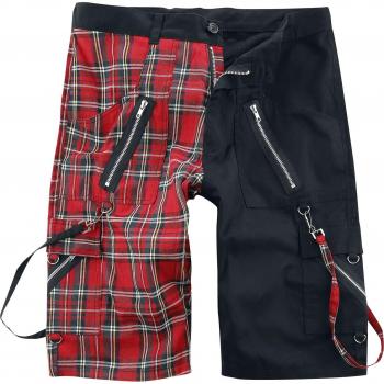 Gothic Legend Men's Shorts - Black/Red