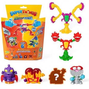 Pack Mutant Battle SuperThings 6 Modelo 3/6 en Caja Mágica