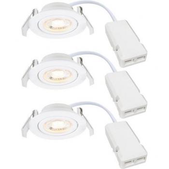 Spot LED Encastré Monolo 3 Blanc