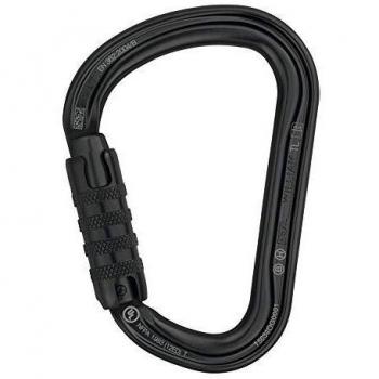 William Triact‑Lock Carabiner – 6‑Model Set, Black