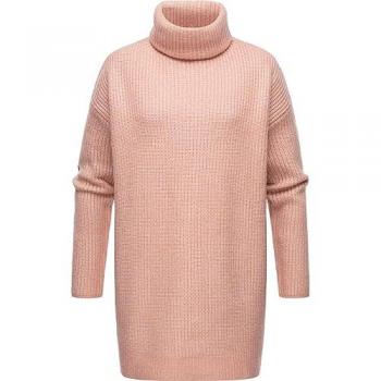 Ragwear Lynea Remake Strickpullover für Damen, XL, Rosa