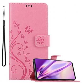 Cadorabo Blumen‑Schutzcase für Pixel 6 Pro in Rosarot