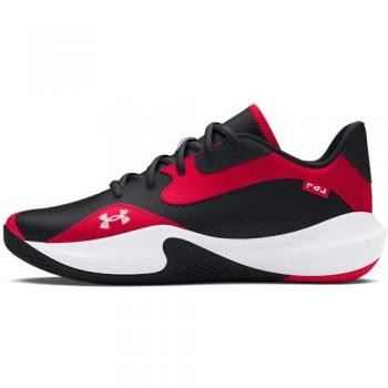 UA Lockdown 7 Low Basketballschuhe in Rot