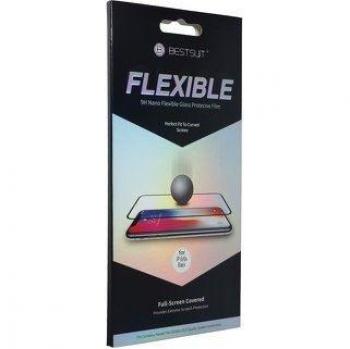 Partner Telecom Bestsuit Flexibles Glas für iPhone 12 Pro Max (Schwarz)