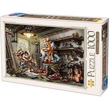 Puzzle en bois Pinnochio par Donat Biro