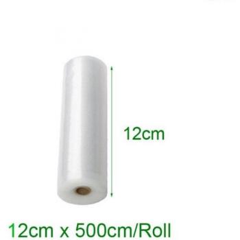 Rollos de bolsas al vacío para almacenamiento de alimentos, 12CM, 15CM, 20CM, 25CM, 28CM x 500cm, set de 3