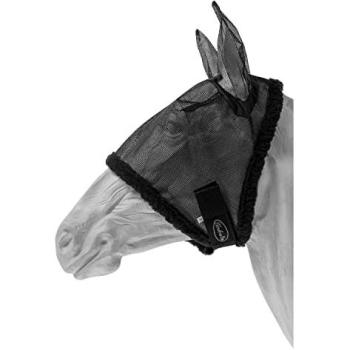 Bonete PVC con cubreorejas y cierre de velcro para equinos