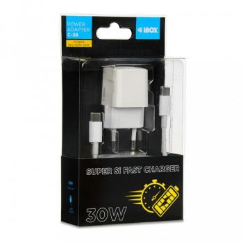 Chargeur de voyage iBox C‑38 White Power