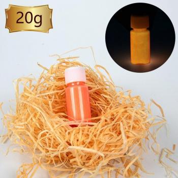 Pintura Brillante Naranja que Brilla en la Oscuridad - 20g