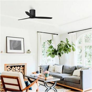 Ventilatore SKYLER NERO Ø 132 CM SENZA LUMINOSITÀ
