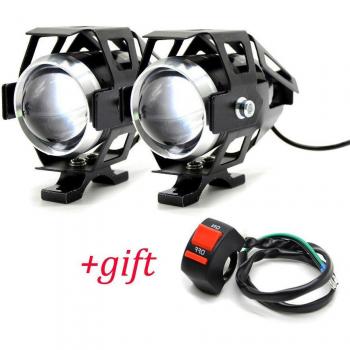 Projecteur LED U5 pour moto, lampe auxiliaire 4 couleurs pour Benelli Leoncino 500 et TRK 502, Hyosung GT650R