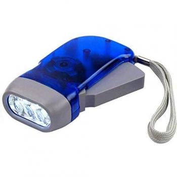 Torcia Manuale DIGIFLEX a 3 LED, Ecologica e Ricaricabile per Campeggio e Sopravvivenza