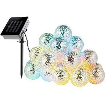 8 Mode Ambiance Lighting for Outdoor Garden Party Christmas Decorations (Multicolor)
