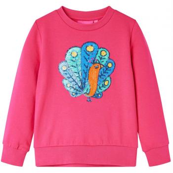 Sudadera Niños Diseño Pavo Real Brillante