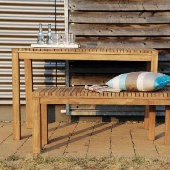 Teakholz-Gartentisch Samoa – Jan Kurtz Edition – 75 × 75 cm