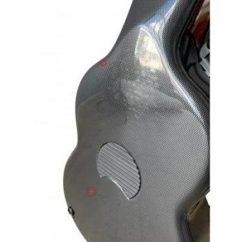 Bam Bam Hightech Guitar Hard Case - Black Carbon