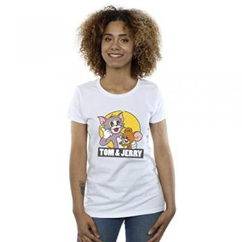 Tom & Jerry Katoen T‑shirt voor dames – Licentiespoor