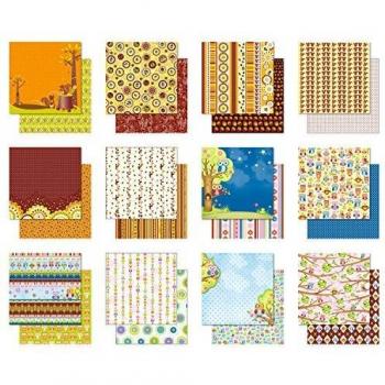 Premium Glitzer Scrapbook Papier 30,5x30,5cm